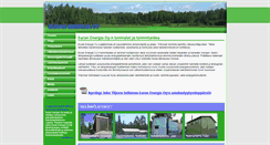 Desktop Screenshot of euranenergia.fi
