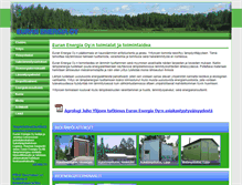 Tablet Screenshot of euranenergia.fi